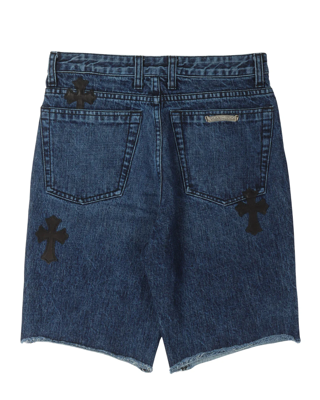 CH Denim Cross Patch Shorts