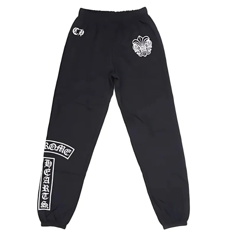 CH Logo Cotton Black Pants