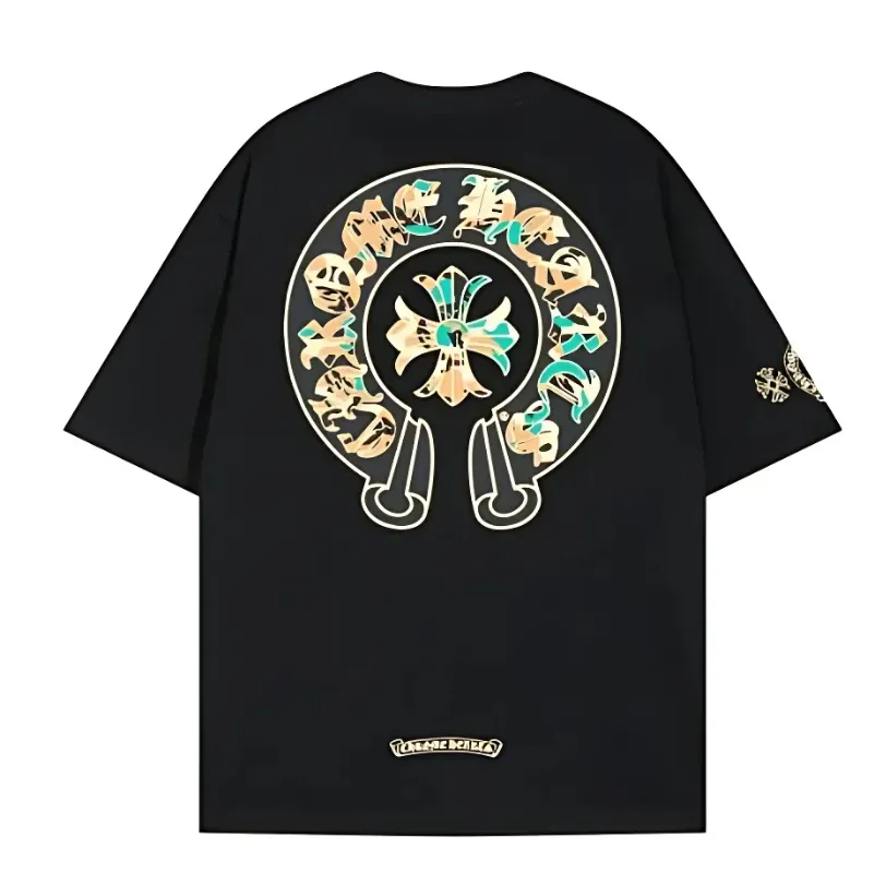Camouflage Cemetery Cross Pocket Tee