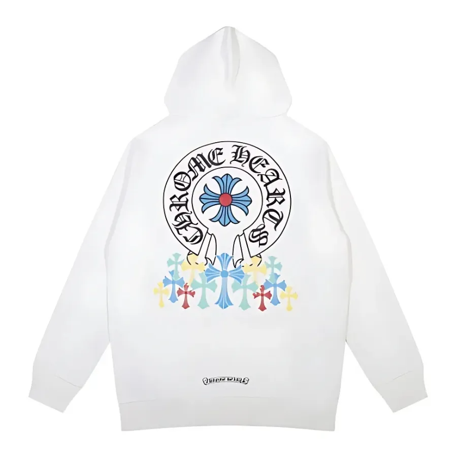 Streetwear Inspired Unisex Hoodie White