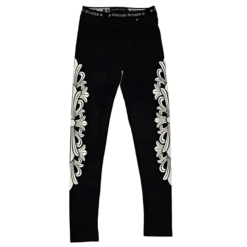 Both Sides Cross Symbol Pants