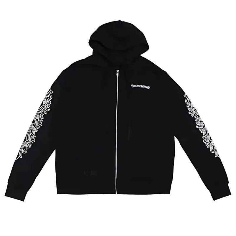 Eye Chart Purple Zip Up Hoodie