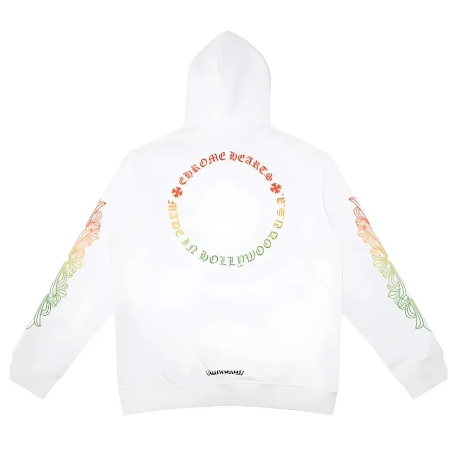 Gradient Made In Hollywood Hoodie White