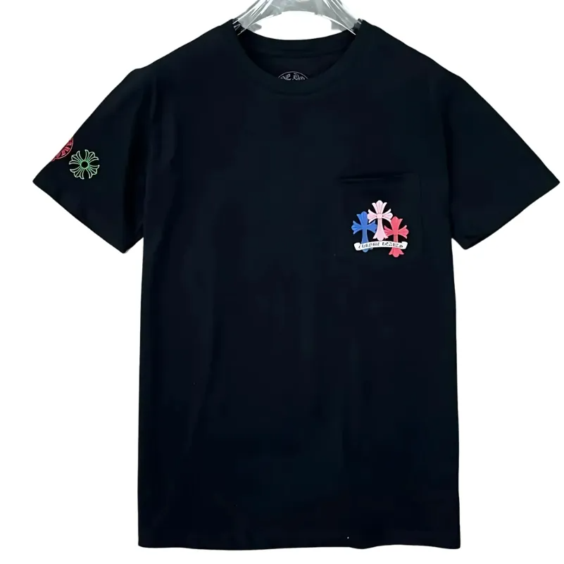 Phantom Cross Letter Flower Arm Shirt