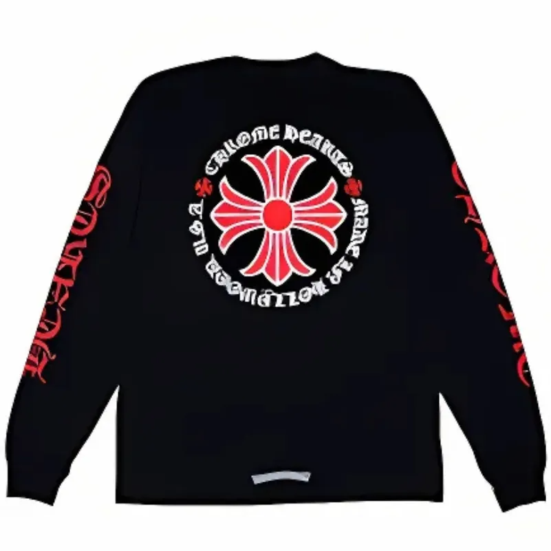 Plus Cross Made In Hollywood Black Sweatshirt