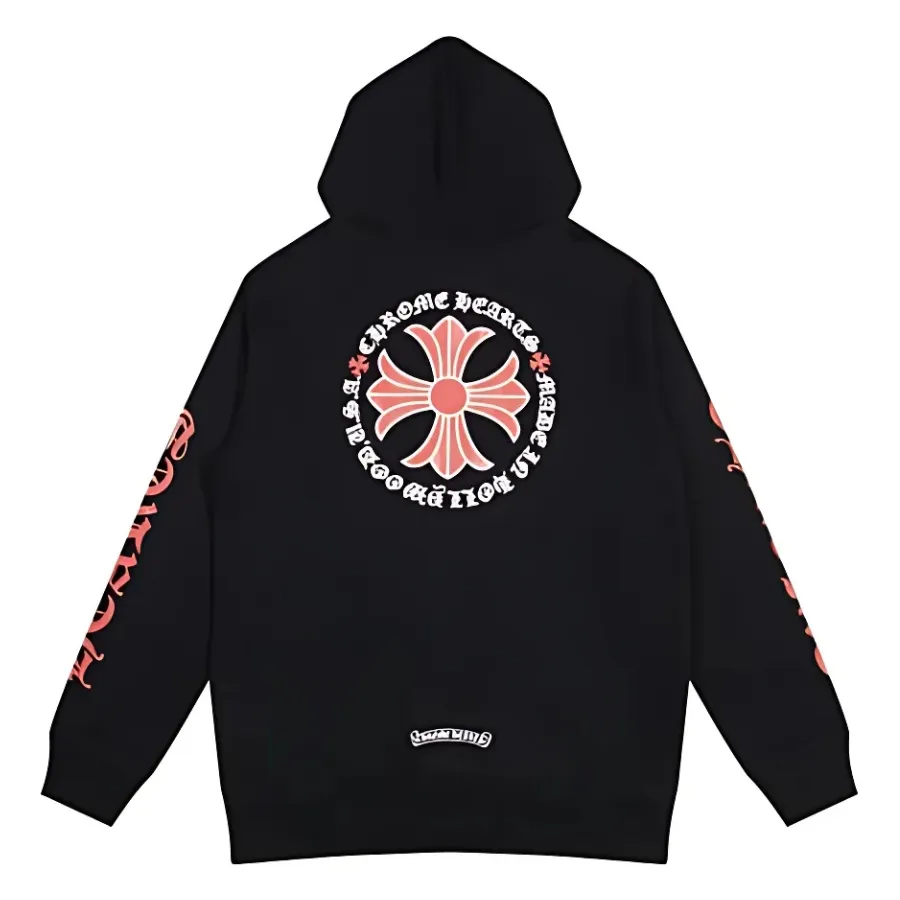 Plus Cross Made in Hollywood Black Hoodie