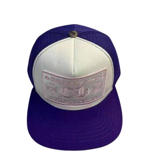 CH Dark Blue/White Sanskrit Hat