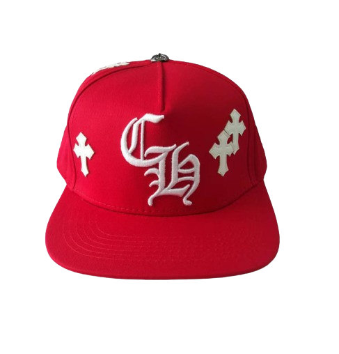 CH Cross Red Black Hat