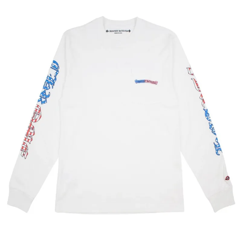 America Matty Boy LS White Sweatshirt