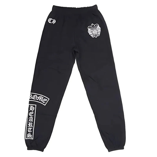 CH Logo Cotton Black Pants