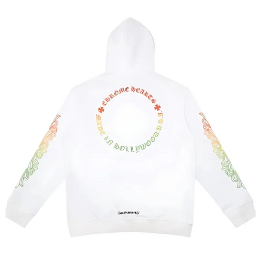 Gradient Made In Hollywood Hoodie White