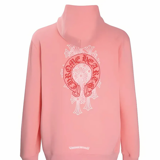 Horseshoe Inspired Pink Hoodie