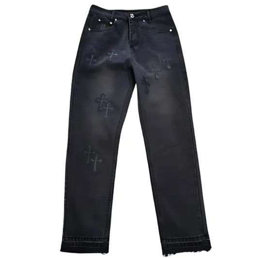 Levis Cross Patch Jeans Black