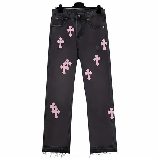 Pink Cross Jeans Black