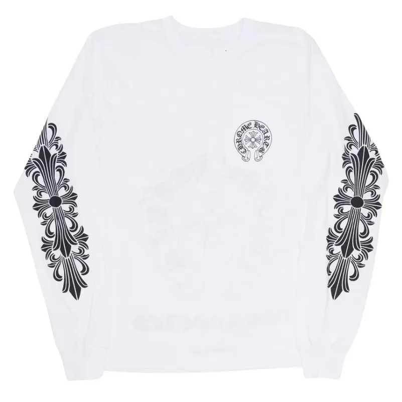 Long Sleeve  White T Shirt