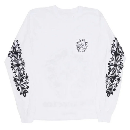 Long Sleeve  White T Shirt