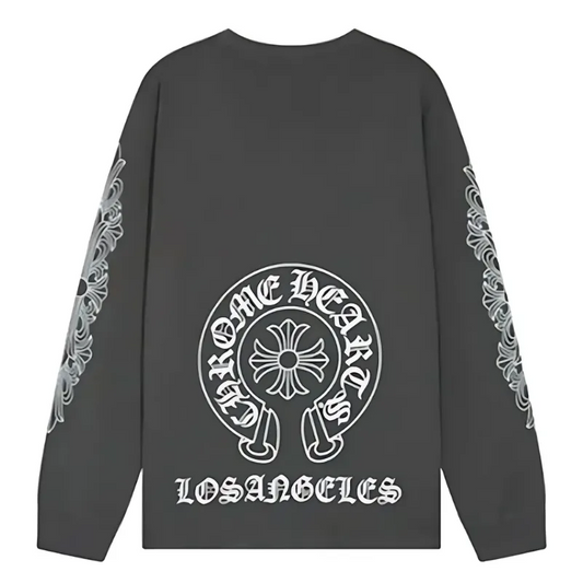 Los Angeles  Horseshoe Grey Sweatshirt