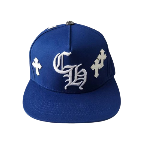 CH Cross Blue Black Hat